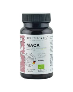 Maca ecologica 60 capsule, Republica BIO