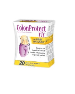 Zdrovit ColonProtect Fit cu fibre x 20pl.ar.ananas