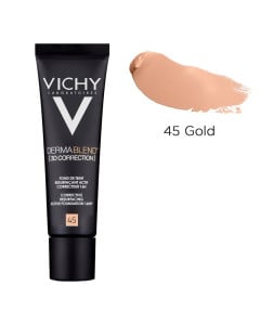 Vichy Dermablend 3D, fond de ten corector, nuanta 45, 30ml
