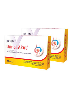 W Idelyn Urinal Akut, 10 capsule 1+1 Cadou 
