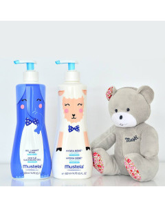 Mustela Pachet Gel de curatare 500 ml + Hydra bebe lotiune de corp