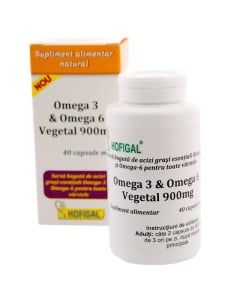 HOFIGAL Omega 3 & Omega 6 Vegetal 900 mg x 40 capsule moi