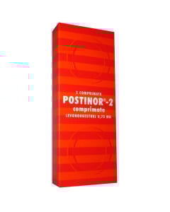 Postinor 0.75 mg x 2 compr.