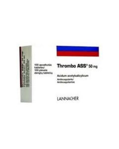 Thrombo ASS 50 mg x 100 comprimate gastrorezistente