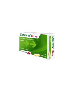 Spaverin 80 mg x 20 caps.
