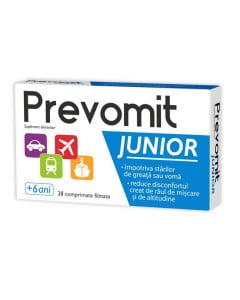 Prevomit junior, 28 comprimate filmate