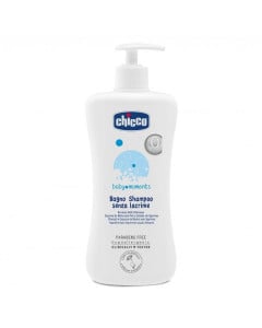 CHICCO Baby Moments șampon fără lacrimi pentru corp și păr, 500 ml, 0 luni+