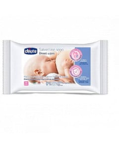 CHICCO Șervețele umede pentru igiena sânului 72 bucăți, 0luni+