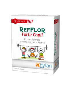 Refflor forte copii, 10 pliculete