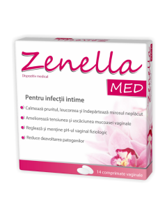 Zenella MED, 14 comprimate vaginale