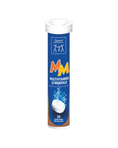 Multivitamine si minerale, 20 comprimate efervescente