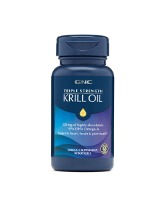 GNC Triple Strength Krill Oil, 30 capsule