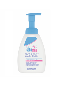 Sebamed Baby, Spuma dermatologica de curatare pentru fata si corp, 400ml