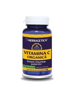 Vitamina C organica, 60 capsule