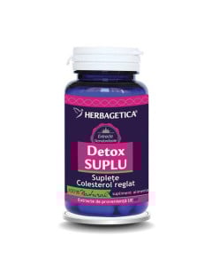 Detox suplu, 60 capsule