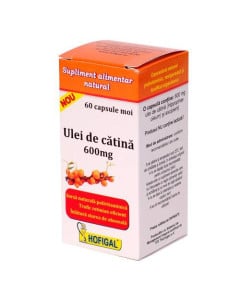 HOFIGAL Ulei de catina 600mg, 60 capsule