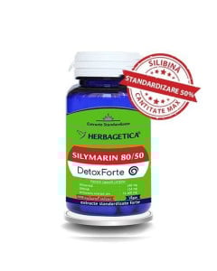 Silymarin 80/50 detox forte, 30 capsule