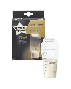 Tommee Tippee Pungi de stocare lapte matern Closer to Nature 36 buc