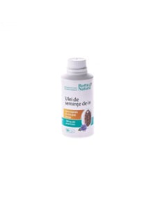 Ulei de seminte de in 1000 mg, 90 capsule, Rotta Natura