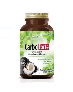 Carbo Forte carbune activat, 60 g, Zenyth