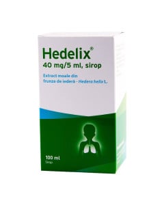 Hedelix 40 mg / 5 ml x 1 flac. x 100 ml sirop