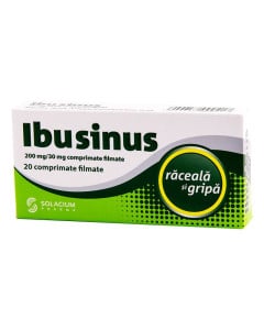 Ibusinus 200 mg / 30 mg x 20 compr. film.