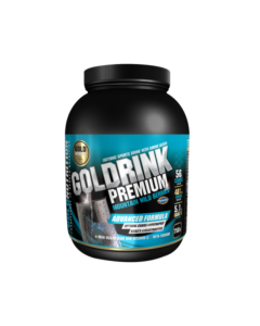 GOLD NUTRITION GOLDRINK PREMIUM + BCAA'S FRUCTE DE PADURE , 750 g