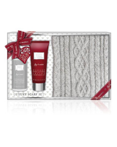 Baylis and Harding Set 3 piese La Maison LMFC182PSCARF - Fular/ Lotiune corp 200 ml/ Sapun lichid 300ml