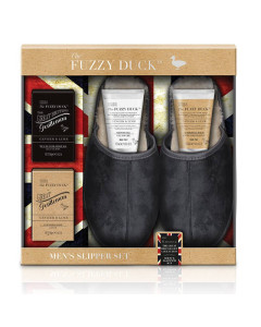 Baylis and Harding Set cadou Quintet Fuzzy Duck Men's Ginger & Lime- Luxury Slipper Gift Set