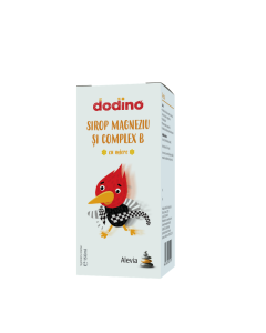 Alevia Sirop Dodino MAGNEZIU SI COMPLEX B, 150 ml