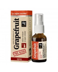 Dacia Plant Grapefruit cu argint coloidal fara alcool spray, 20 ml