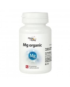 Dacia Plant Magneziu organic, 60 cpr.