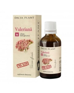 Dacia Plant Tinctura valeriana fara alcool, 50 ml