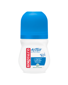 Deodorant roll-on Active Sea Salts, 50 ml, Borotalco