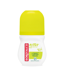 Deodorant roll-on Active Citrus si Lime, 50 ml, Borotalco