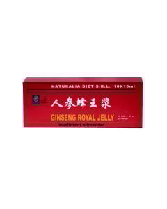 Royal Jelly & Ginseng NATURALIA DIET, 10 fiole x 10 ml 