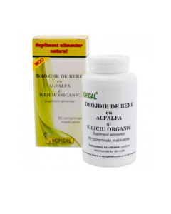 HOFIGAL Drojdie de bere cu alfalfa si siliciu organic x 60 tb.