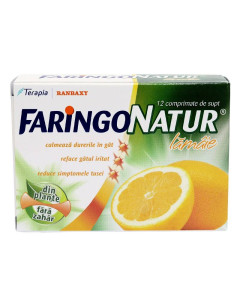 FaringoNatur lamaie x 12 compr. de supt