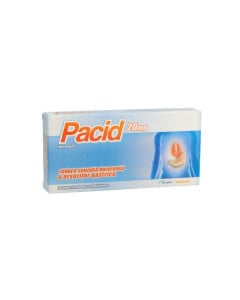 Pacid 20 mg x 7 comprimate gastrorezistente