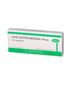 Acid acetilsalicilic 500 mg x 20 comprimate MAG