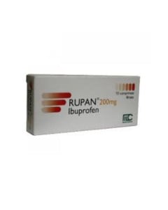 Rupan 200 mg x 10 comprimate filmate