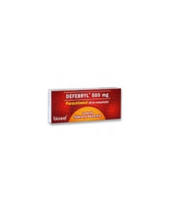 Defebryl 500 mg x 20 comprimate