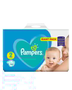 Pampers nr. 2 Newborn 4-8 kg, 100 buc