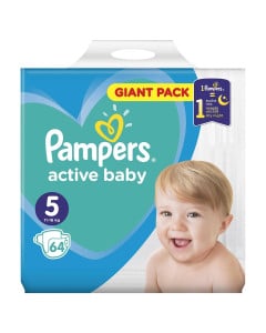 Pampers nr. 5  Junior Active Baby 11-16 kg, 64 buc