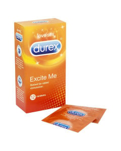 Prezervative Durex Excite Me 12 bucati