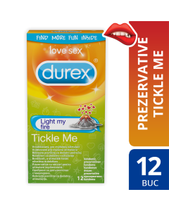 Prezervative Durex Tickle Me 12 bucati