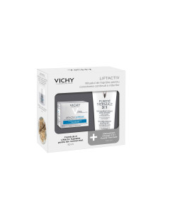 Vichy -Trusa 2019 Liftactiv Supreme ten normal-mixt crema 50ml + demachiant Purete Thermale, 100ml CADOU