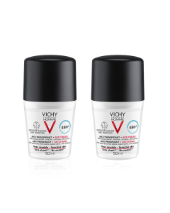 VICHY - Bipack deo roll-on anti-urme homme 48h, 50ml 1+1-50%