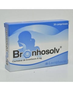 Bronhosolv 8 mg x 20 comprimate