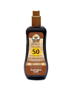 Australian Gold Spray-gel SPF 50 cu autobronzant, 237 ml